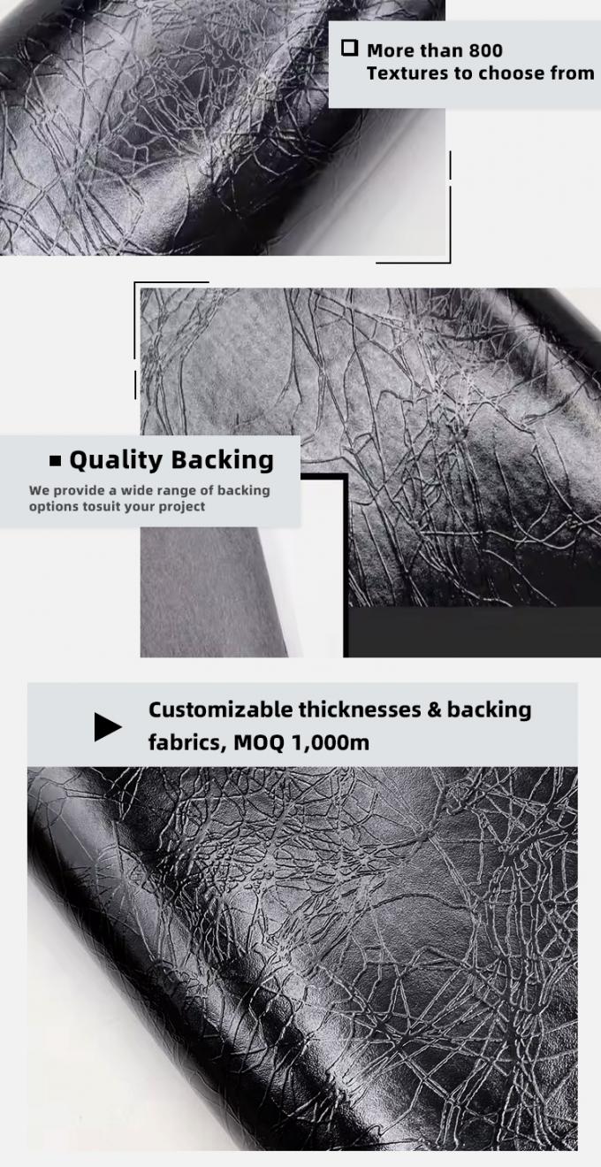 Vente en gros de PVC Highlights de 006 Highlights &eacute;clair Mod&egrave;le de grain Artificiel en cuir synth&eacute;tique Portemonnaie Bo&icirc;te &agrave; chaussures Carnet de notes Tissu 5