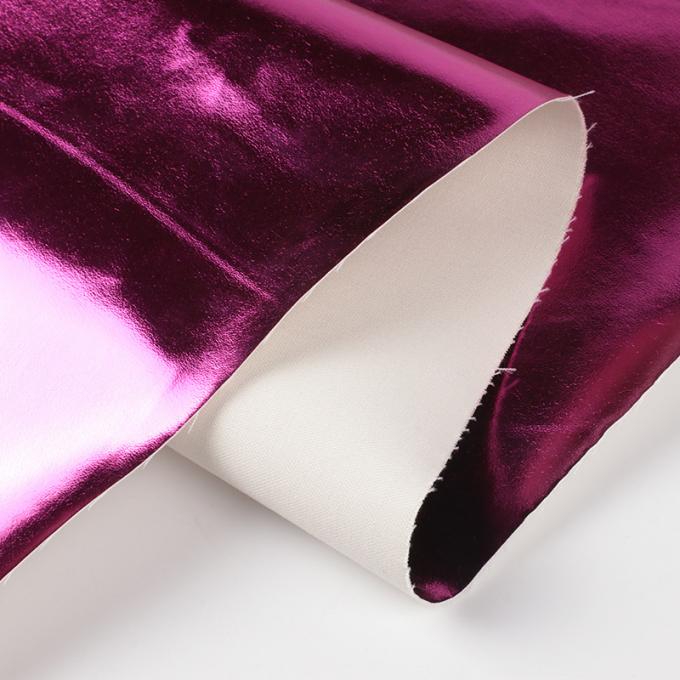 Cuir synth&eacute;tique PU R61 Film m&eacute;tallique Grain mouton V&ecirc;tement Portefeuille Bo&icirc;te Chaussures Sac Cahier Tissu simili cuir 8