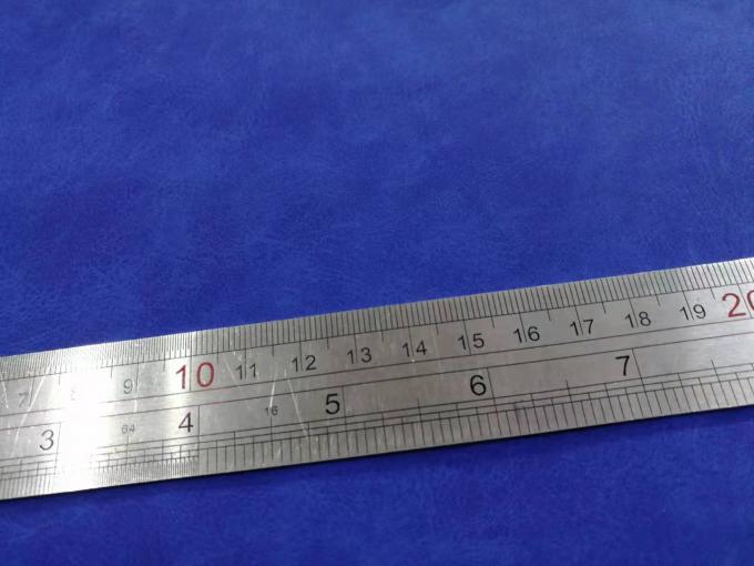 PU Nubuck Leather Tissu en cuir synthétique Imitation coton Sous chaussures Sacs de caisse Carnet de notes Tissu en gros 6